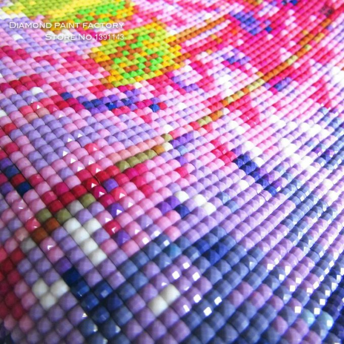 Sachet de 200 diamants de couleur n°159 (Ciel orageux) pour broderie diamant