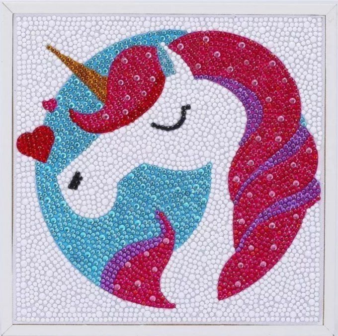 Broderie diamant enfant 5D - 20x20 cm 